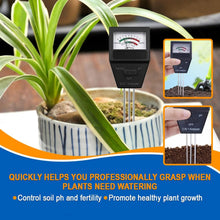 2 in 1 soil meter in indoor potted plant pH watering guide