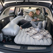 Car Air Mattress Lifestyle - Couple Relaxing in SUV