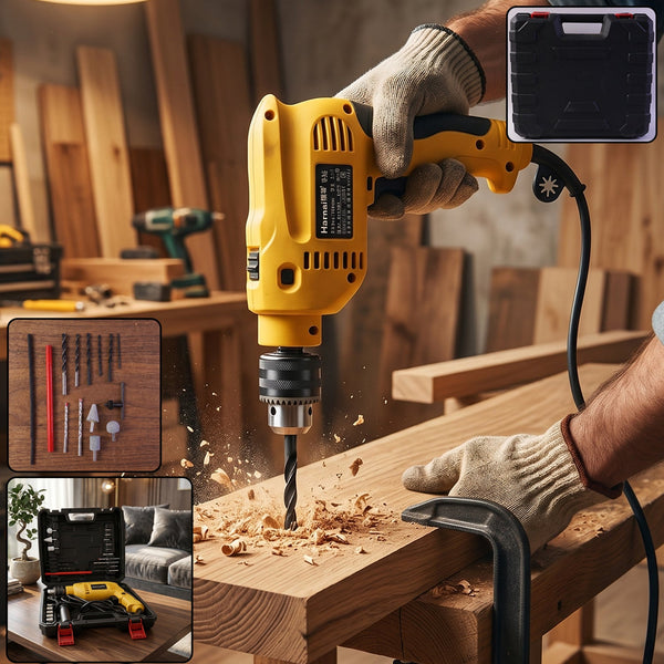 Heavy Duty Electric Drill Machine Tool Kit main image SKU 17054