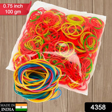 Multicolor Rubber Bands (Elastic & Reusable, Office & Home), Hair accessories
