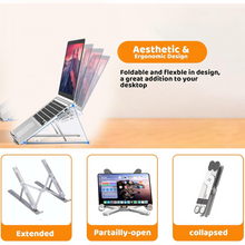  Metal Portable Laptop Stand - scale and size reference
