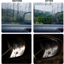  Anti-Fog Anti-Scratch Rearview Mirror Film HD - scale and size reference