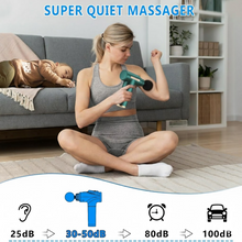  Deep Tissue Percussion Body Massage Machine For Pain Relief - scale and size reference