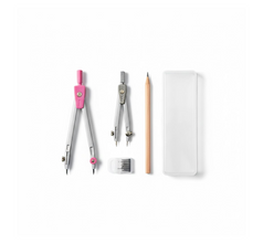 Student Geometry Compass Set (4 in 1)