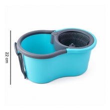 Plastic Spin Mop Set with Bucket - Size Diagram