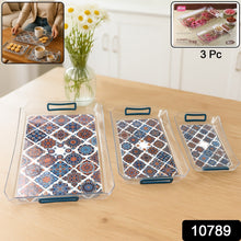 Supermom 3-Piece Multipurpose Serving Tray - (3 Pc / Set)