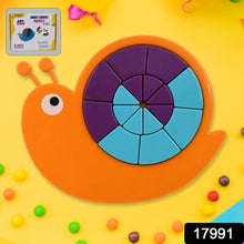 Mini Snail Puzzle – STEM Educational Toy, Puzzle Games for Ages 3-6 (Mix Color)