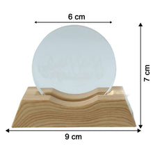 3D Crystal LED Table Lamp (1 Pc)
