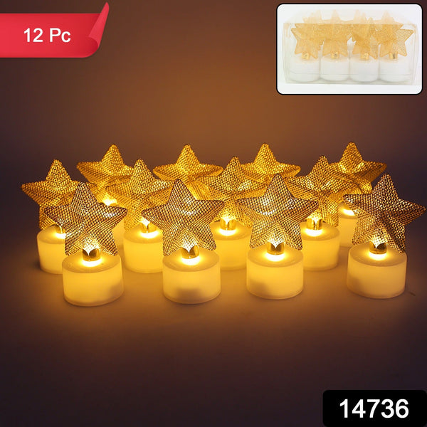 LED Star Candles