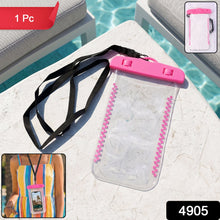 Waterproof Mobile Pouch Cover Pink - SKU