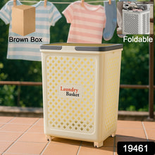  Large Foldable Laundry Basket Wheels - lifestyle