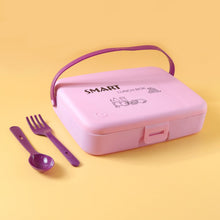 School tiffin box with section