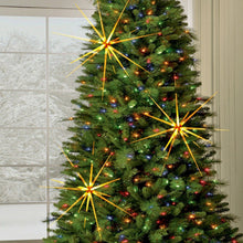 3D Gold Star Hanging Decoration Star, Acrylic Look Hanging Luminous Star