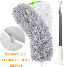 Microfiber Dusters for Cleaning 100 inches Extendable Handle Pole