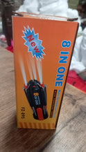 Screwdriver kit with LED torch and bit set