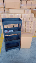  4-Layer Plastic Storage Rack Wheels - specs