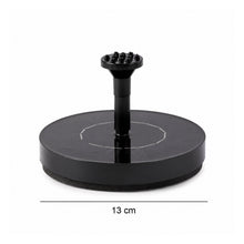Solar Fountain Dimension 13 cm