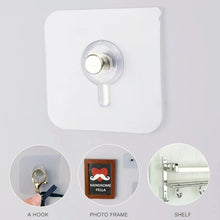 transparent stick on wall hooks for home organization