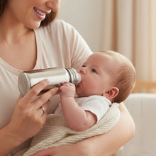 Leakproof steel infant milk bottle