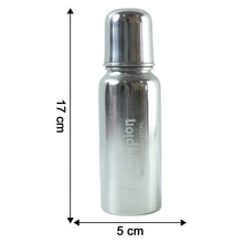 Travel friendly steel milk bottle