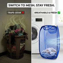 mesh clothes organizer hamper