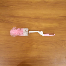 Bottle & Nipple Cleaning Brush with 360° Rotary Handle (1 Pc)