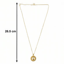 Stylish Fancy Golden Necklace with Intricate Design (1 Pc)