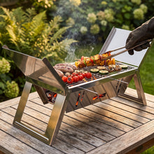 portable foldable BBQ grill stove