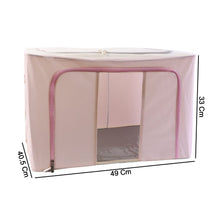  Foldable Fabric Clothes Storage Organizer Box - specs detail shot