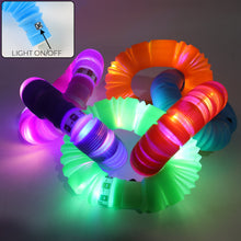 LED Glow Pop Tube Fidget Toy (Mix Color / 1 Pc)
