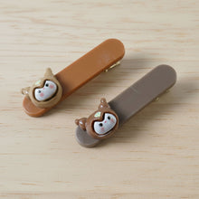 Cute Cartoon Animal Face Decorative Hair Clips (4 Pc)