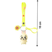 Colorful decorative strap keychain
