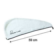 soft hair towel turban