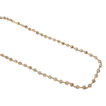 Crystal chain necklace