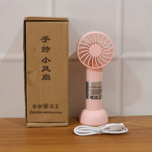 Portable Handheld Fan Rechargeable Mini USB Fan (1 Pc)