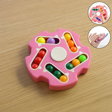 Fidget Magic Cube Spinner Toy – Multi-Track Finger Puzzle