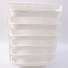Wall Mount 6-Layer Food Storage Rack – Stackable, Space-Saving Organizer