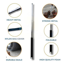  Multi-Function Collapsible Self Defense Stick - scale and size reference