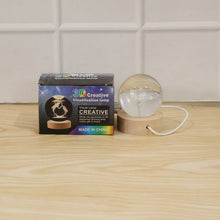 3D Astronomy Night Lamp Crystal Ball lamps With Base (1 Pc)