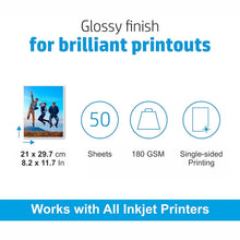 A4 Size High Glossy Photo Paper Sheets (A4 Size 20 Sheets)