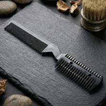 2 in 1 Double-Sided Hair Cutting Comb with Razor Blade (1 Pc)