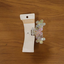 Elegant Transparent Floral Hair Claw Clip (1 Pc)