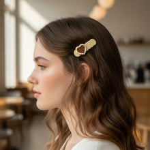 Romantic heart pattern hair pins