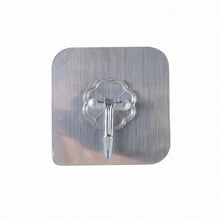 Self-Stick Double Hook Metal Wall Plate 