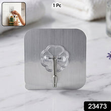 No Drill Adhesive Double Hook Wall Plate