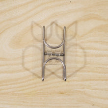 Transparent Double Loop Adhesive Wall Holder Hook (1 Pc)