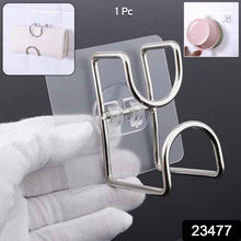 No Drill Double Hook Wall Adhesive Holder