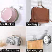 No Nail Stainless Steel Adhesive Hook 