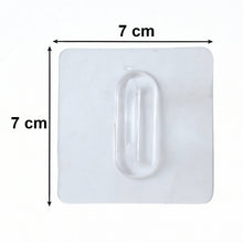 Transparent Multipurpose Adhesive Wall Holder Hook (1 Pc)