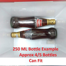 large capacity red insulated ice storage box